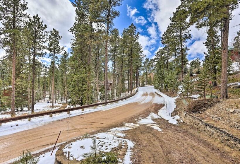 Modern Lead Cabin W/ Private Hot Tub & Fireplace!