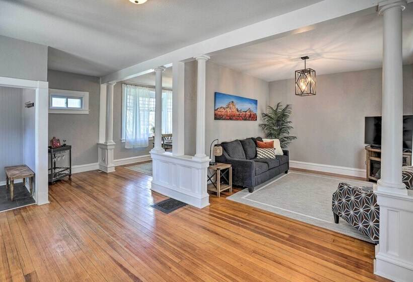 Sioux Falls Abode W/ Fire Pit   1 Mi To Dtwn!