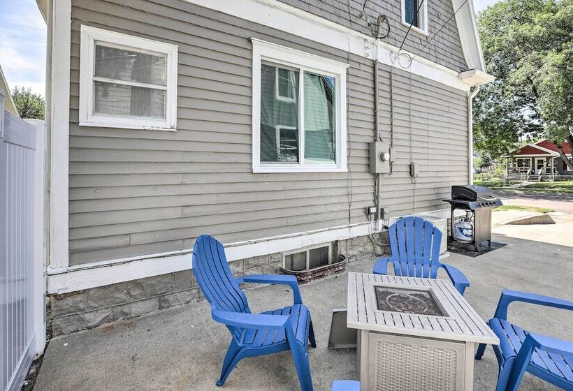 Sioux Falls Abode W/ Fire Pit   1 Mi To Dtwn!