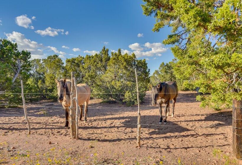 Hidden Santa Fe Gem   Nestled In Tesuque Hills!