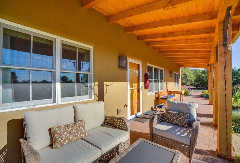 Hidden Santa Fe Gem   Nestled In Tesuque Hills!