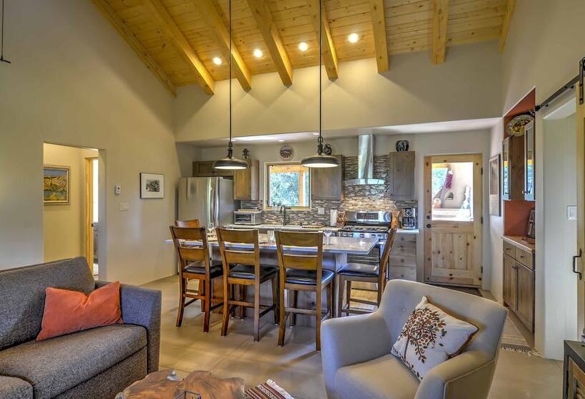 Hidden Santa Fe Gem   Nestled In Tesuque Hills!