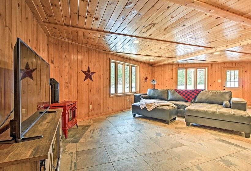 Lakefront Log Cabin W/dock ~9 Mi To Lutsen Mtn