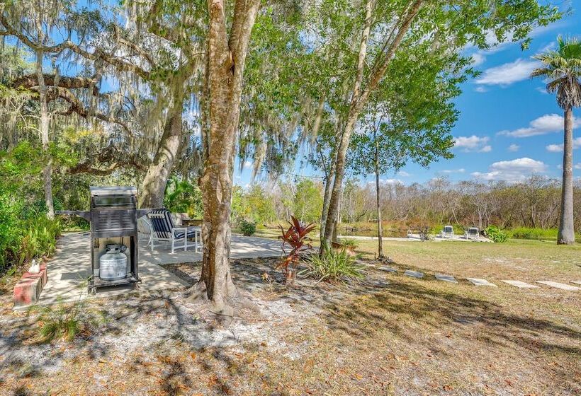 Laurel On The Lakes  Floral City Escape W/ Canoe!