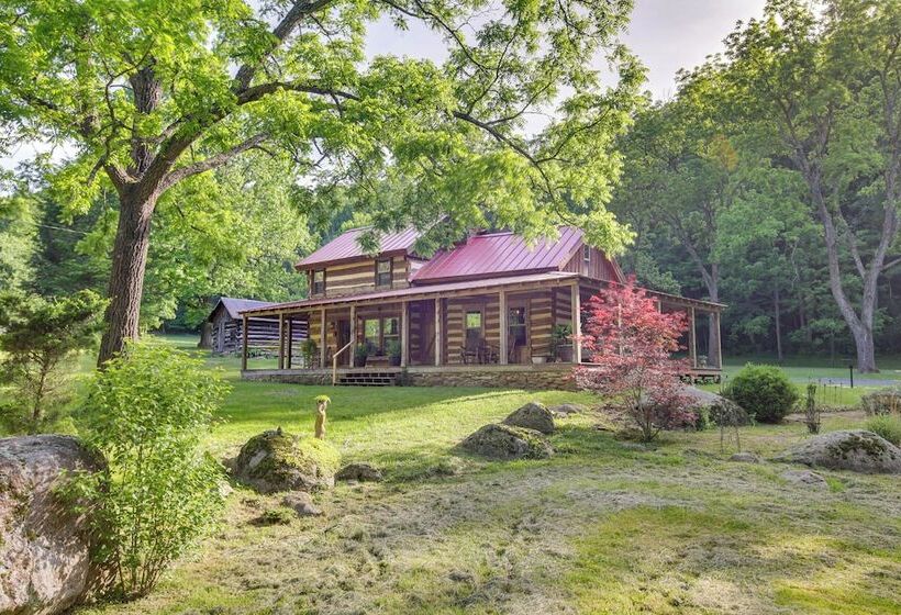 Restored Buchanan Log Cabin On 9 Mile Creek!
