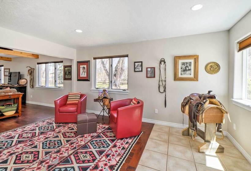 Spacious Mancos Home W/ Furnished Deck & Yard!