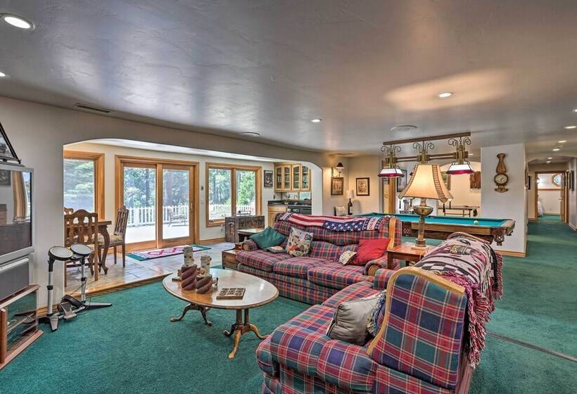 Waterfront Lake Arrowhead Home W/ View & Game Room