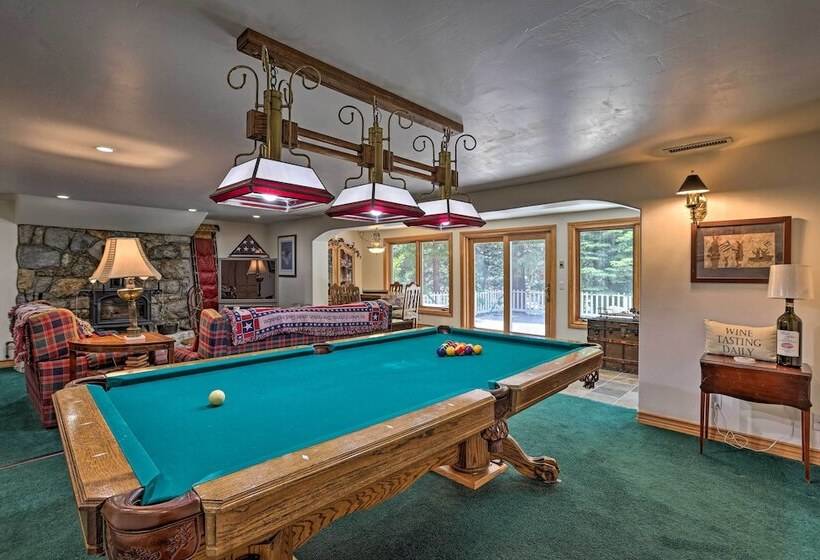 Waterfront Lake Arrowhead Home W/ View & Game Room