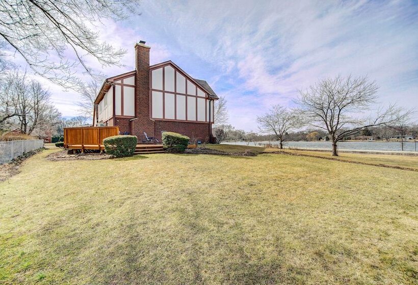 Lakefront Prospect Heights Home: Ice Fish On Site