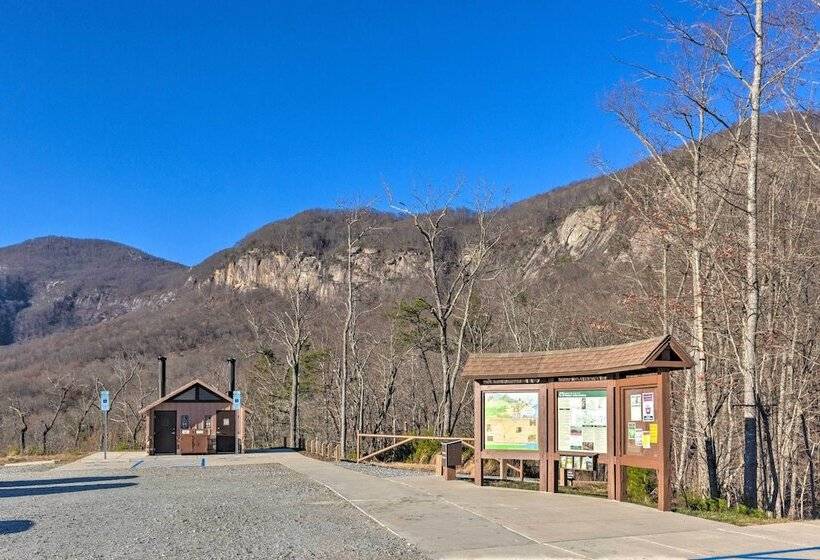 Lake Lure Log Cabin W/ Grill, Near Hiking!