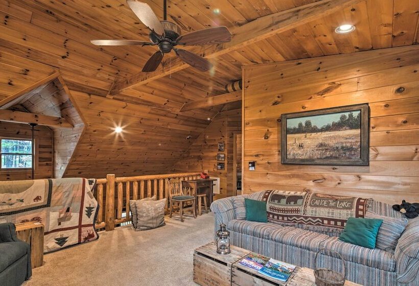 Lake Lure Log Cabin W/ Grill, Near Hiking!