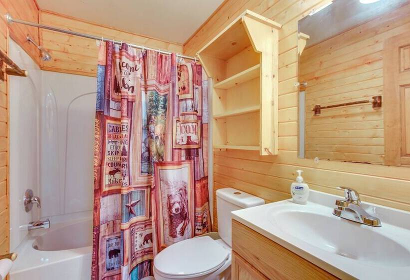 Cozy Three Bears Resort Cabin W/ Deck In Warrens!