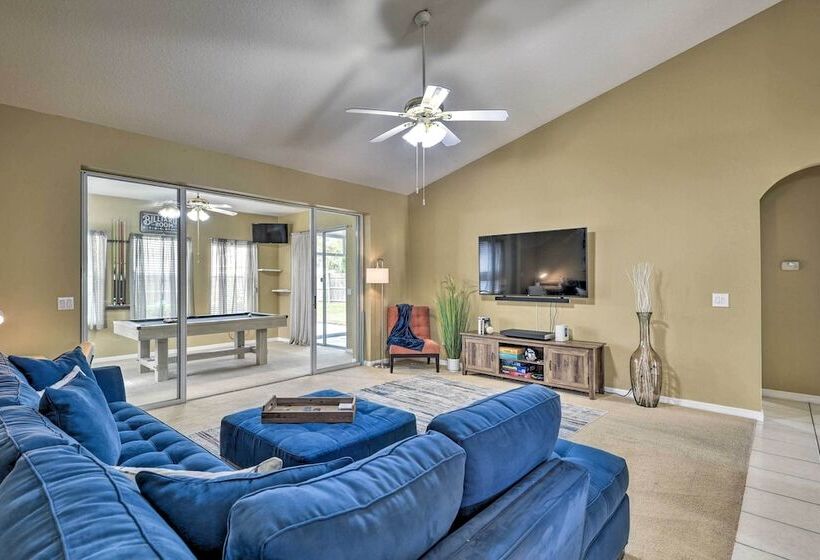Pet Friendly Palm Coast Home W/ Pool Table & Patio