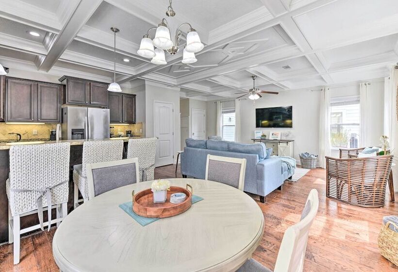 Half Mi To Inlet Beach: Home W/ Grill & Fire Pit