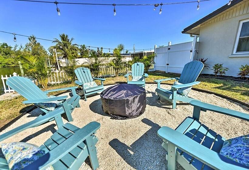 Waterfront Bradenton Home: Heated Pool & Fire Pit