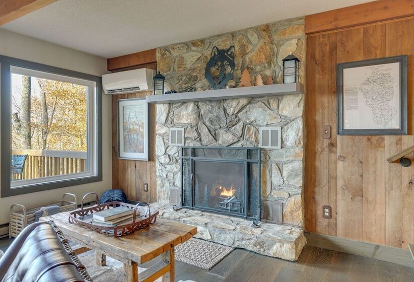 Wolf Laurel Resort Home W/ Long Range Views!