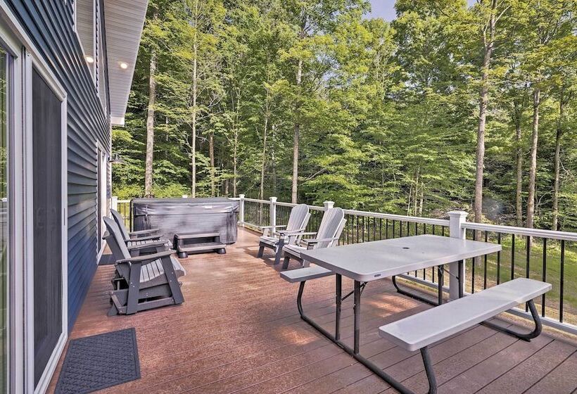 Benezette Cabin W/hot Tub, Grill & Mtn Views