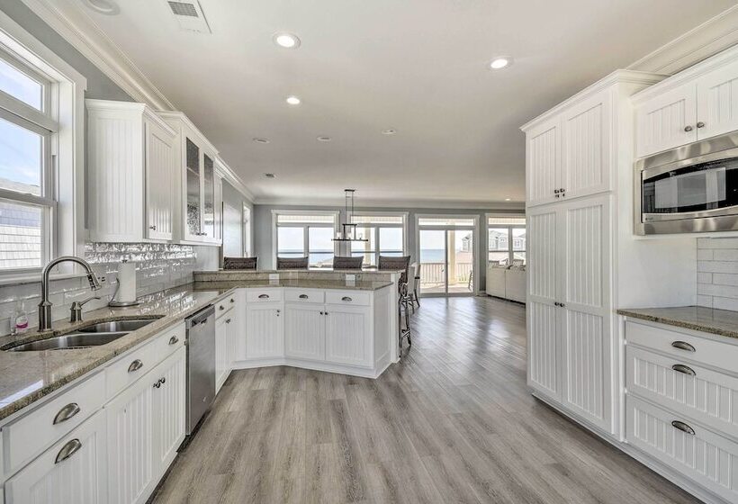 Coastal Retreat W/ Double Deck & Ocean Views!