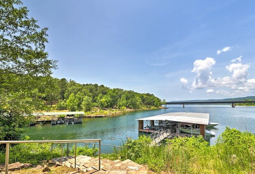 Devils Fork Resort Cabin W/ Designated Boat Slip!
