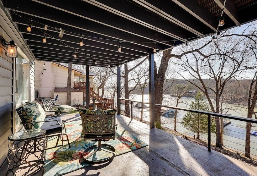 Lakefront Oklahoma Abode   Deck, Fire Pit & Grill