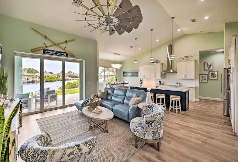 Luxurious Canal Front Retreat W/ Game Room!