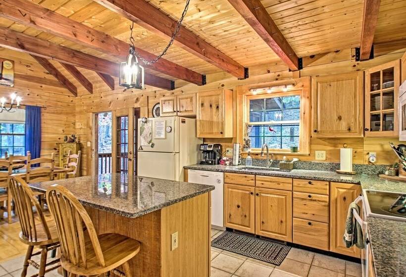 Massanutten Resort Log Cabin W/ Mountain Views!