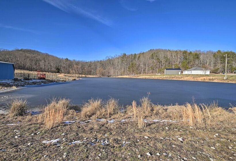 Quiet & Secluded Berea Cabin On 70 Acre Farm!