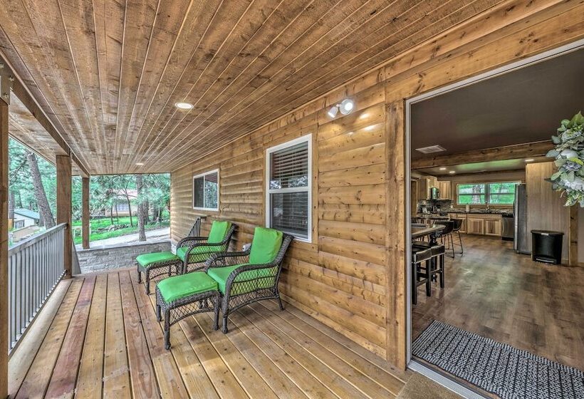 Ruidoso Cabin W/ Patio   Walk To Midtown!