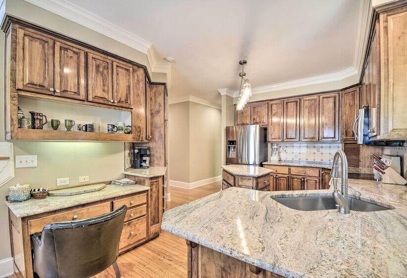 Waterfront Sunset Beach Escape W/ Dock & Golf View