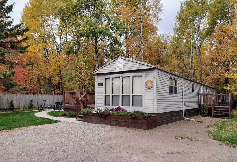 Wooded Mcgrath Home W/ Sauna Near Soo Line Trail!