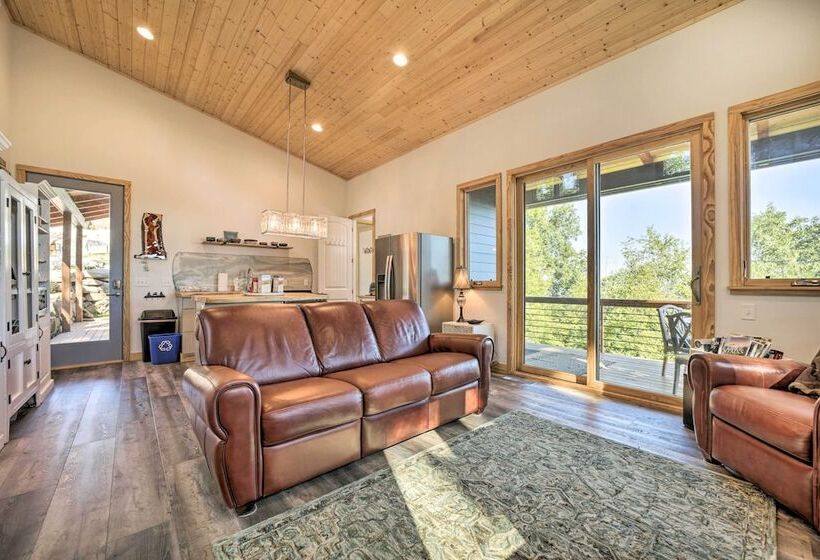 Contemporary Home W/ Deck & Mountain Views!