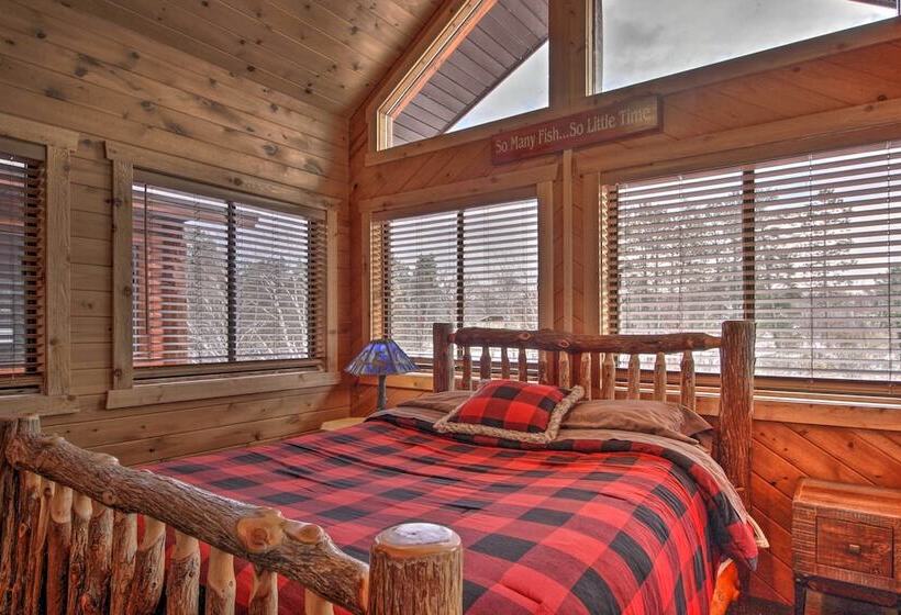 Expansive Ruth Lake Home W/ Dock, Fire Pit & Beach
