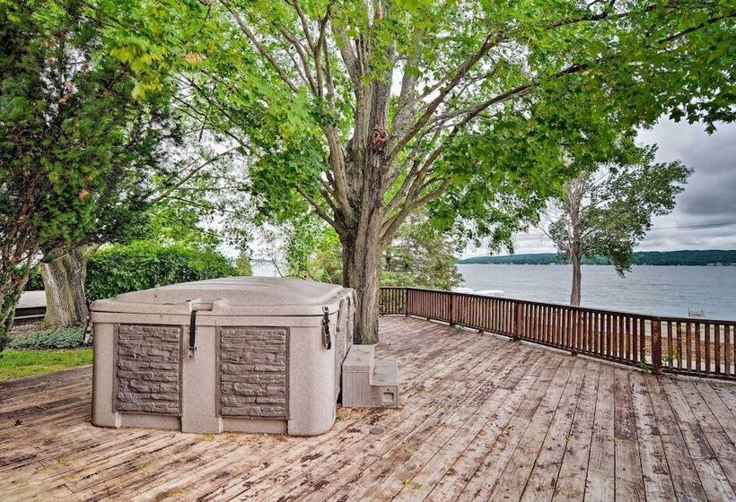 Lakefront Boyne Home W/ Deck, Walk To Downtown!