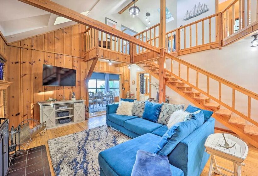 Lake View Home W/ Deck + Gas Grill In Bernice!
