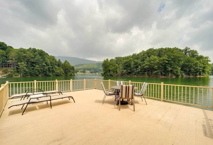Lakefront Butler Retreat W/ Hot Tub & Dock!
