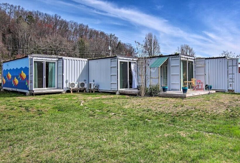 Old Fort Shipping Container House Near Trails