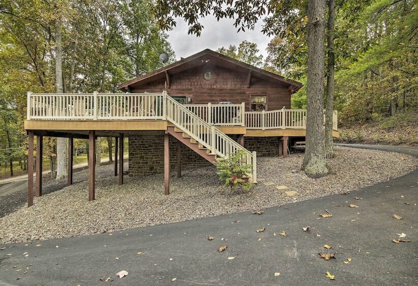 Pet Friendly Raystown Lakefront Cabin W/ Bbq Grill