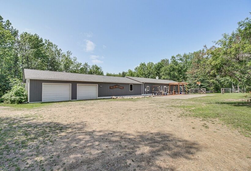 Quiet Lakefront Grand Rapids Cabin On 5 Acres