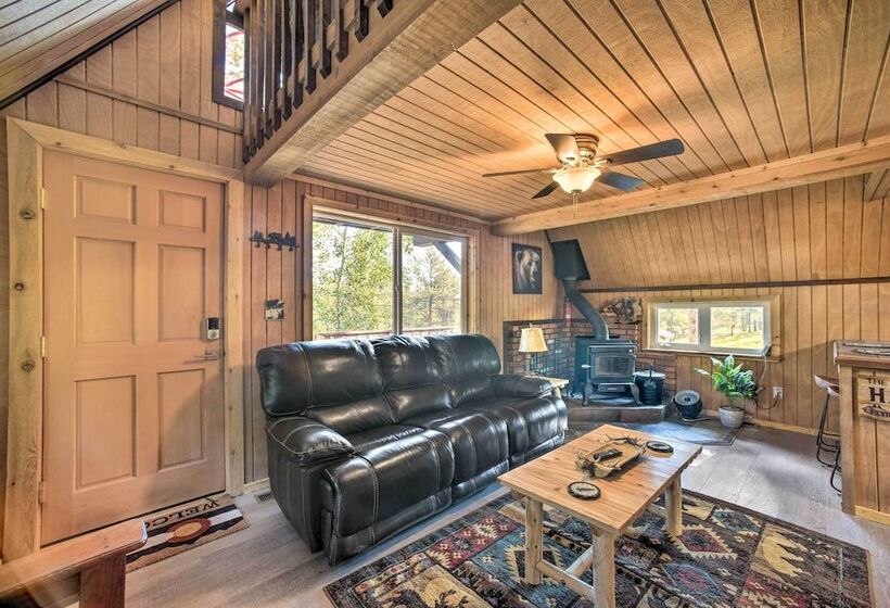 Rustic Florissant A Frame W/ Spacious Deck!