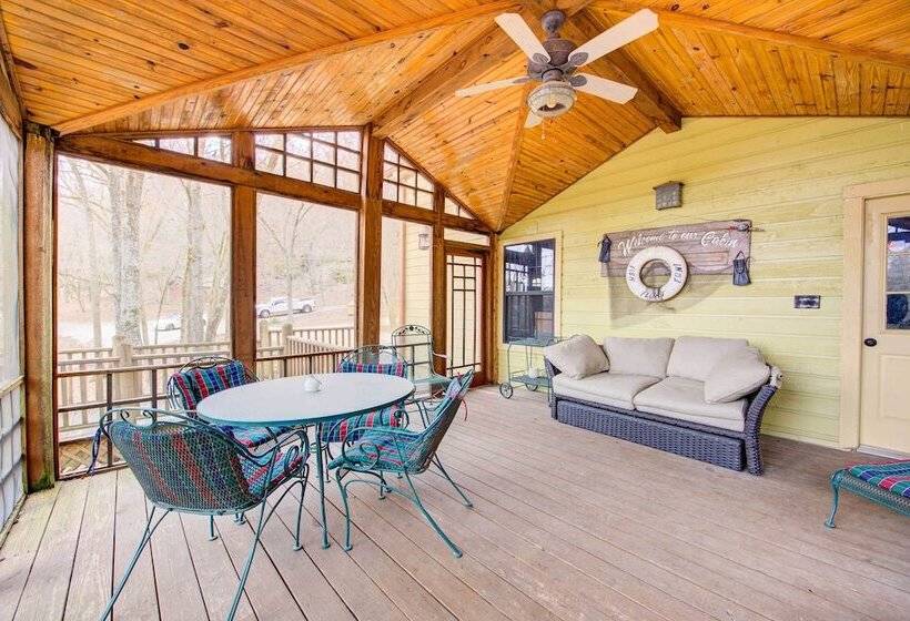 Secluded Beaver Lake Cabin W/ Private Dock!