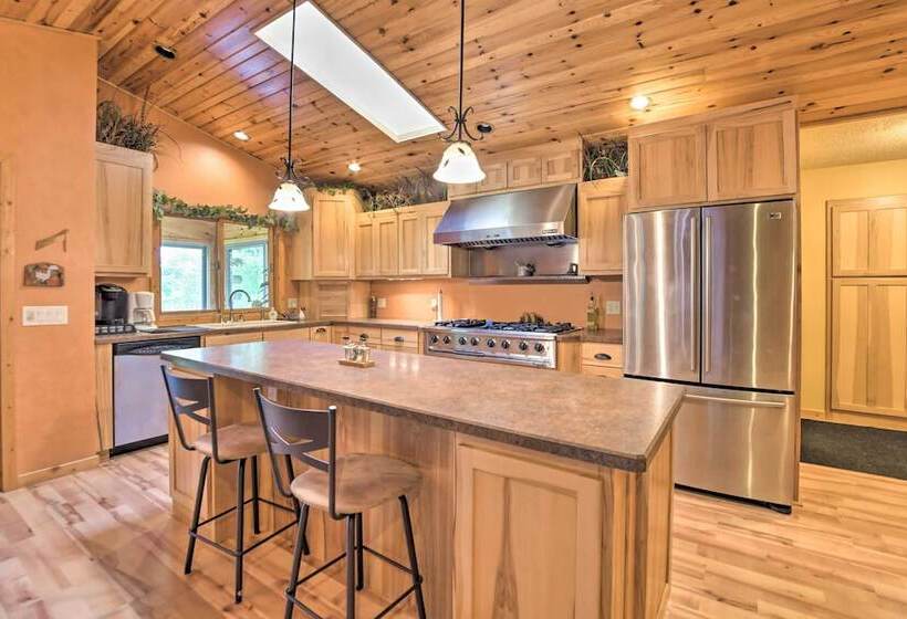 Spacious Lakefront Home W/ Patio & Boat Dock!