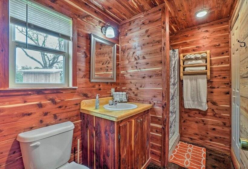 Updated Studio Cabin In Ozark W/ Yard & Mtn View