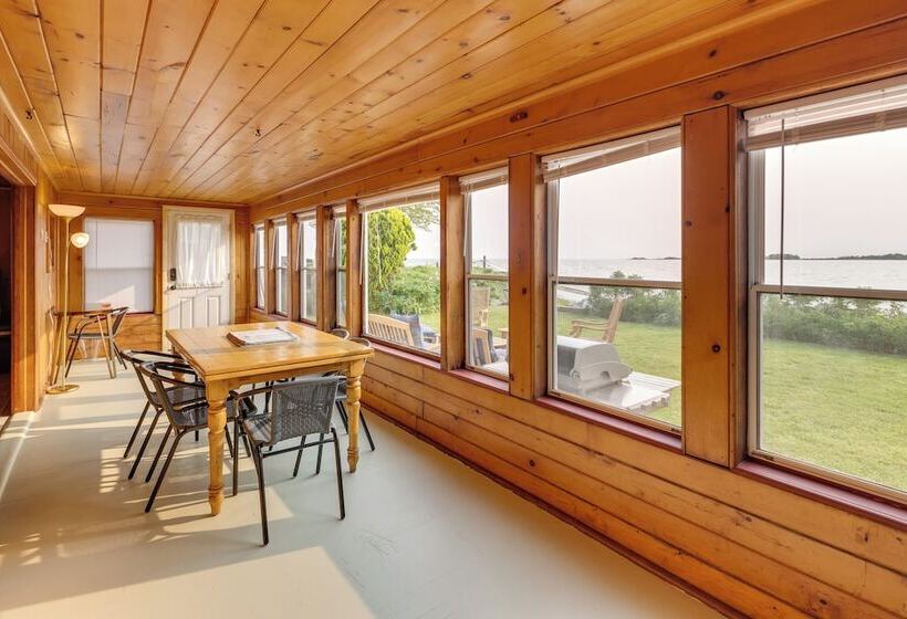 Waterfront Cottage W/ Sunroom + Patio & Grill