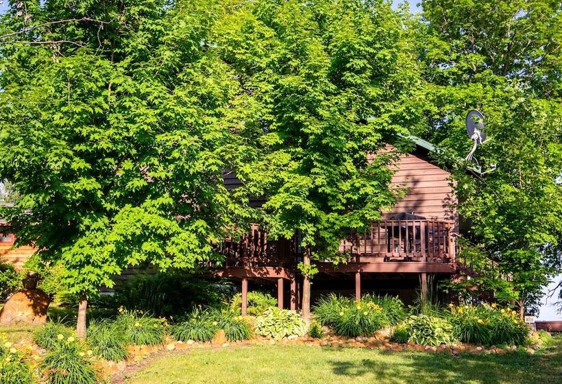 Waubun Lake Cabin W/ Private Dock + Fire Pit!