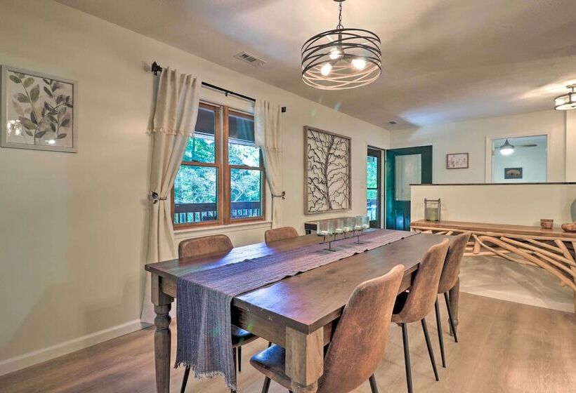 Weaverville Home W/ Wraparound Deck & Fire Pit!