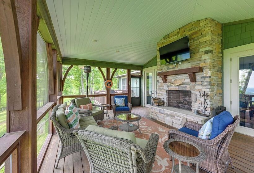 Cullowhee Craftsman Home W/ Mtn Views On 22 Acres
