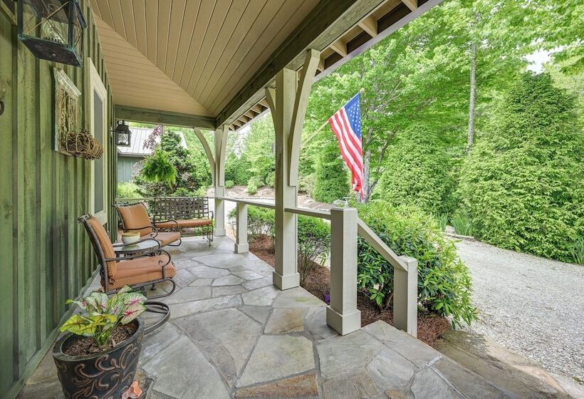 Cullowhee Craftsman Home W/ Mtn Views On 22 Acres