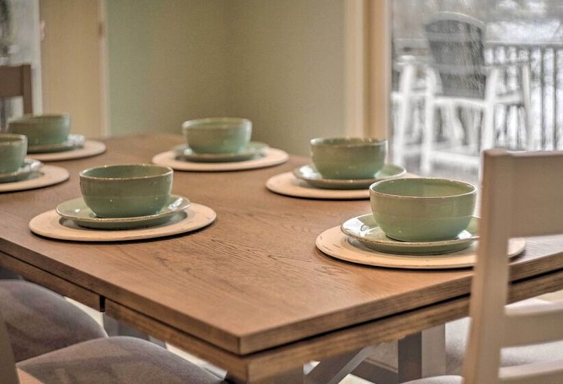 Family Home On Crystal Lake W/ Private Beach!