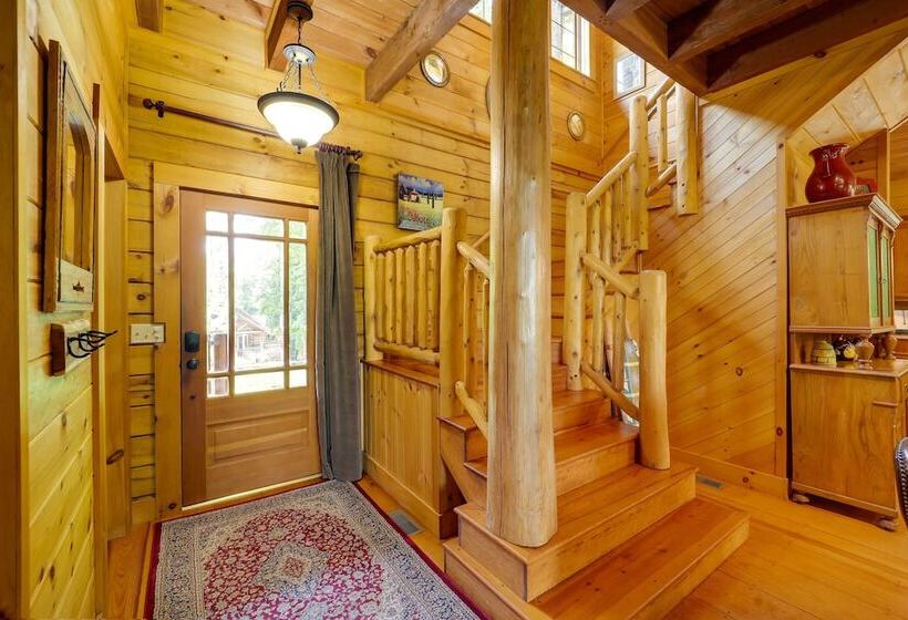 Hilltop Hideaway  Cabin W/ Porch + Fire Pit!