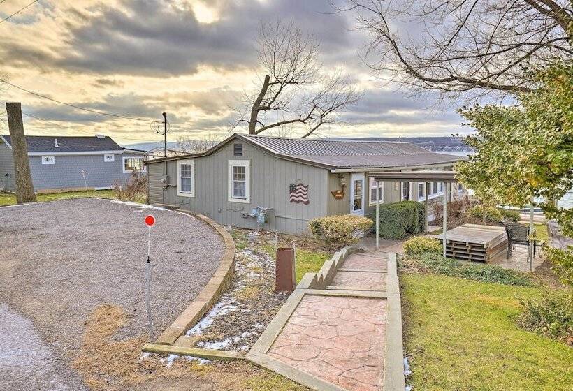 Lakefront Canandaigua Home W/ Grill, Fire Pit